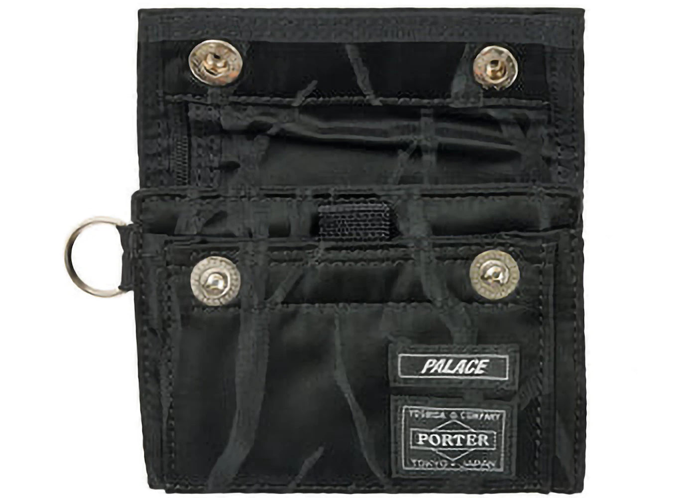 palace x porter wallet black/jacquard 