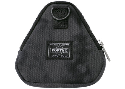 palace x porter zip coin wallet black 