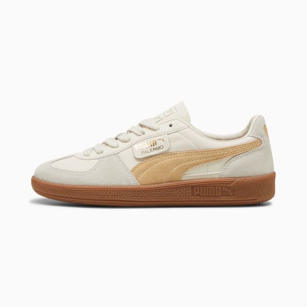 Palermo Leather Sneakers Puma White-Emerald Ice-Gum