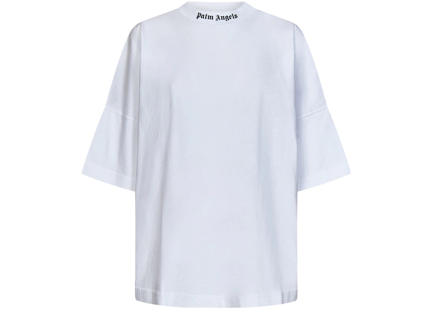 palm angels classic logo over s/s t-shirt white/black