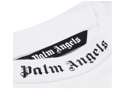 palm angels logo t-shirt white