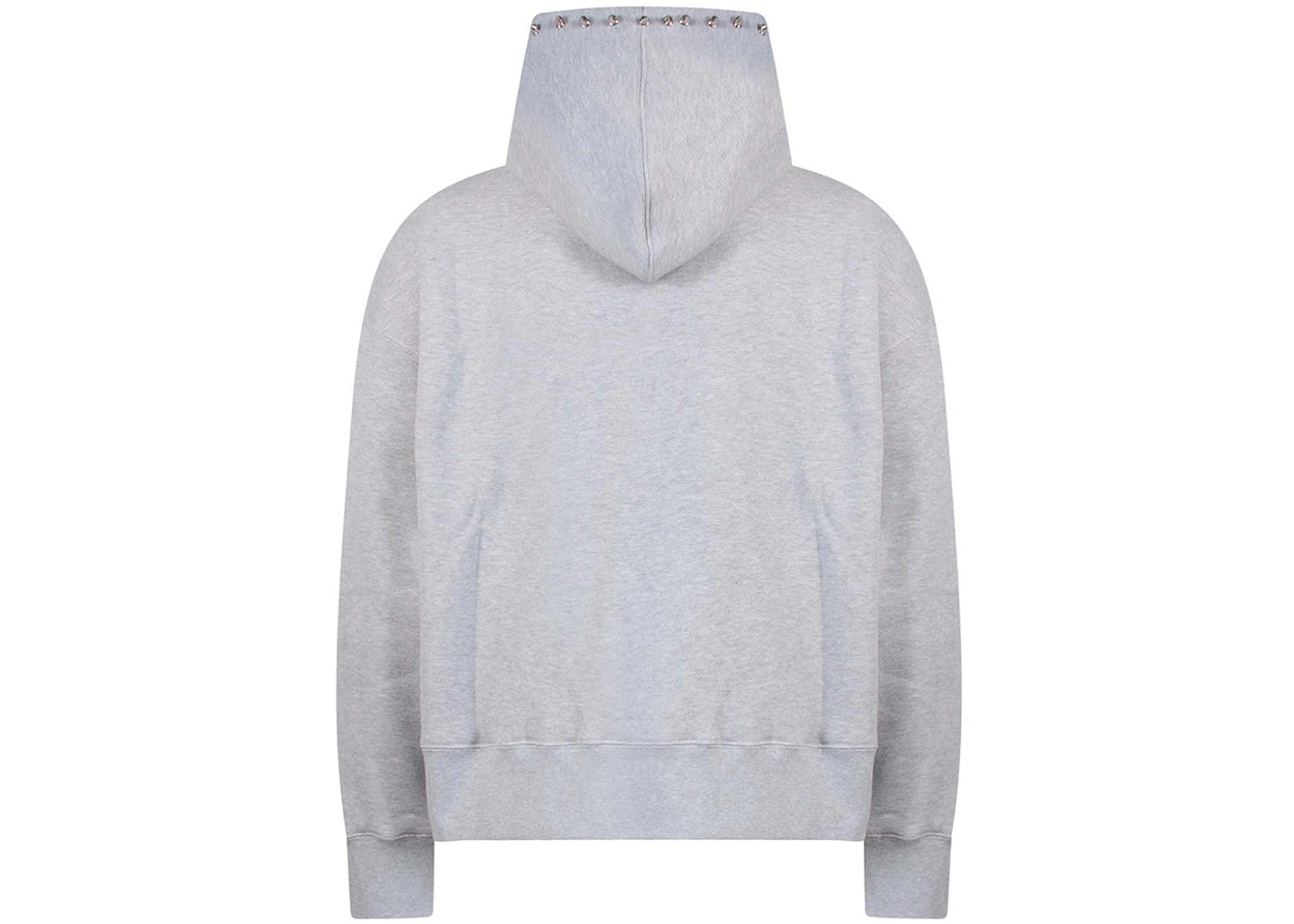 palm angels punk bear hoodie grey