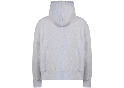 palm angels punk bear hoodie grey