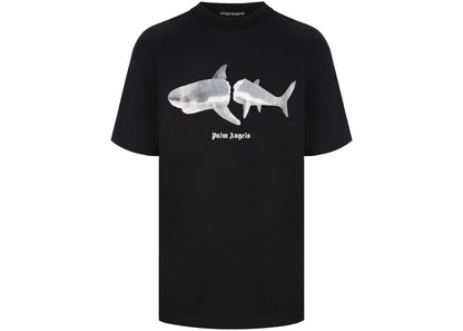 palm angels shark t-shirt black/white