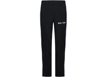 palm angels slim fit trackpants black/white