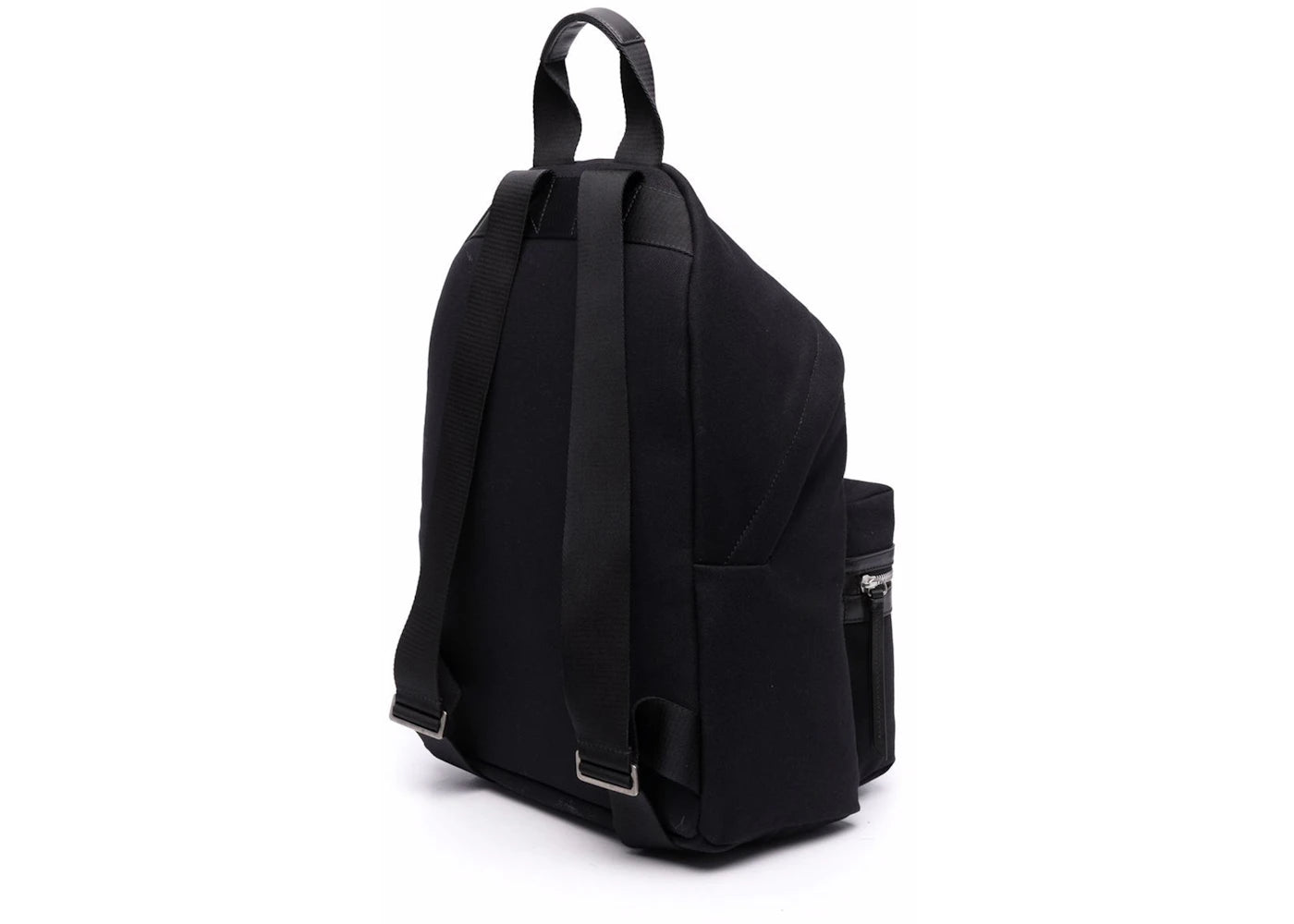 palm angels small logo backpack black white 
