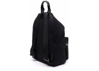 palm angels small logo backpack black white 