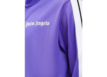 palm angels track jacket purple/black