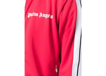 palm angels track jacket red/white/black (ss22)