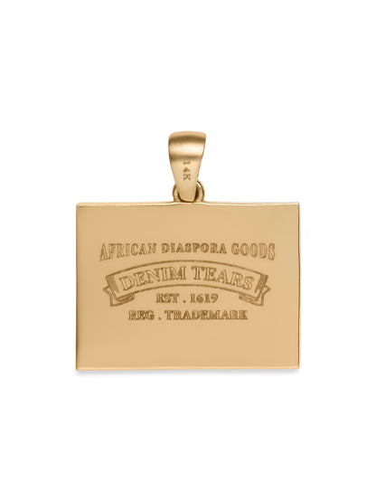 Denim Tears Pan African Flag Pendant