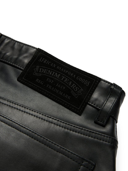 Denim Tears Panther Leather Pants