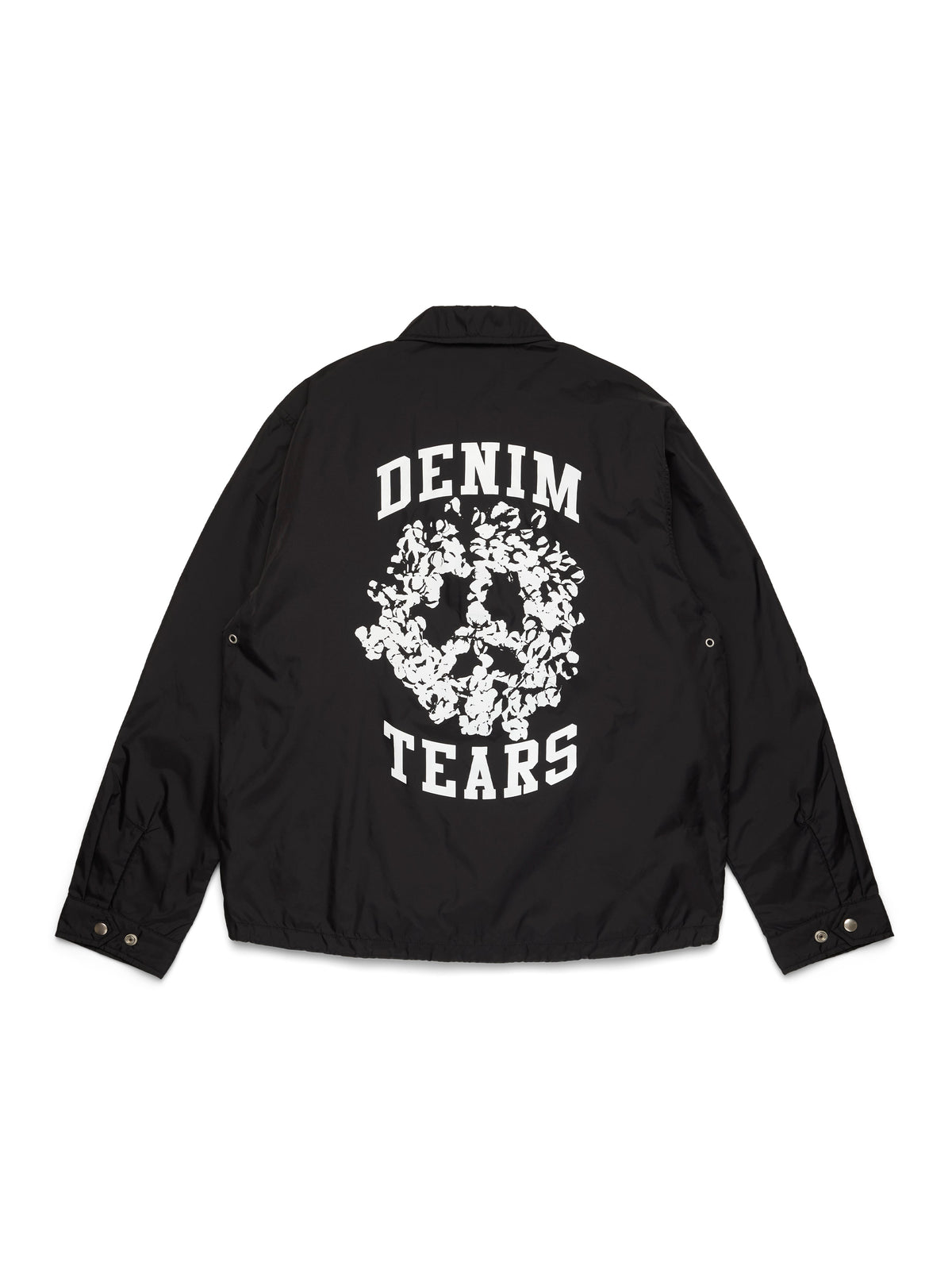 Denim Tears Peace Wreath Coaches Jacket Black