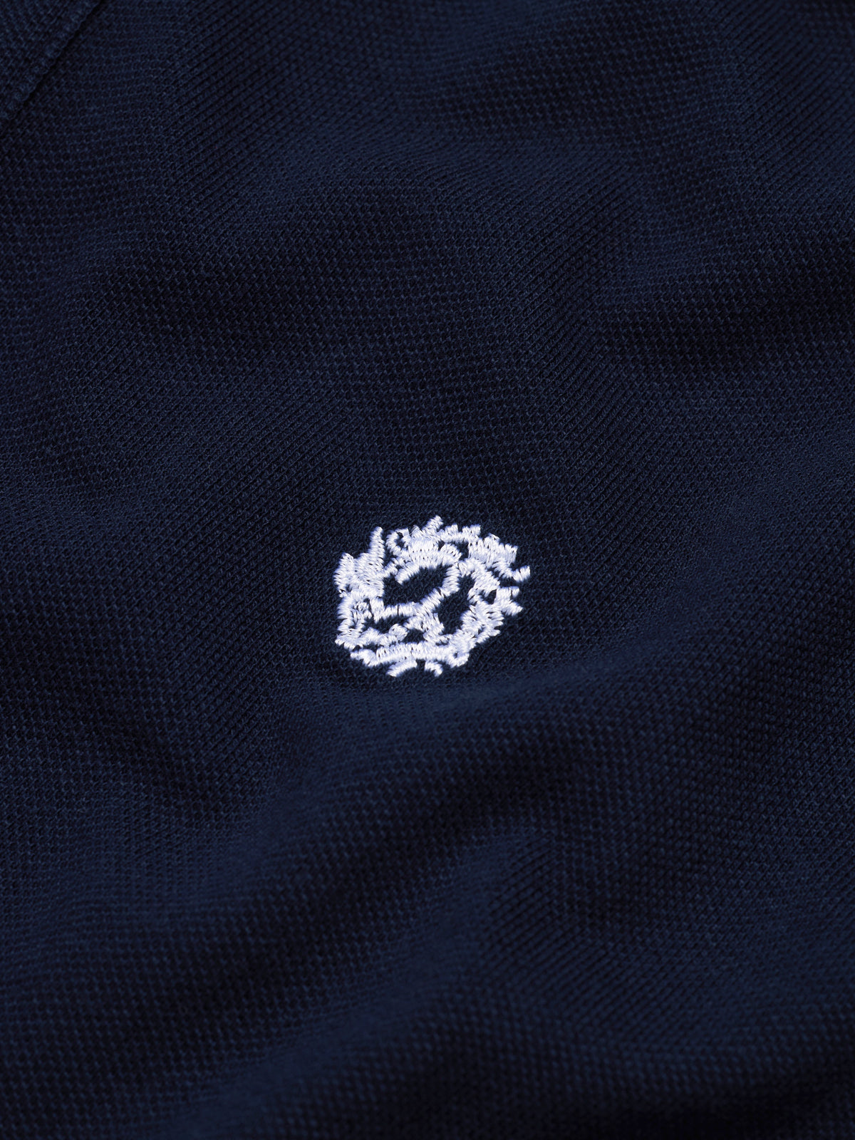 Denim Tears Peace Wreath Polo Navy