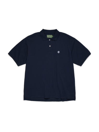 Denim Tears Peace Wreath Polo Navy