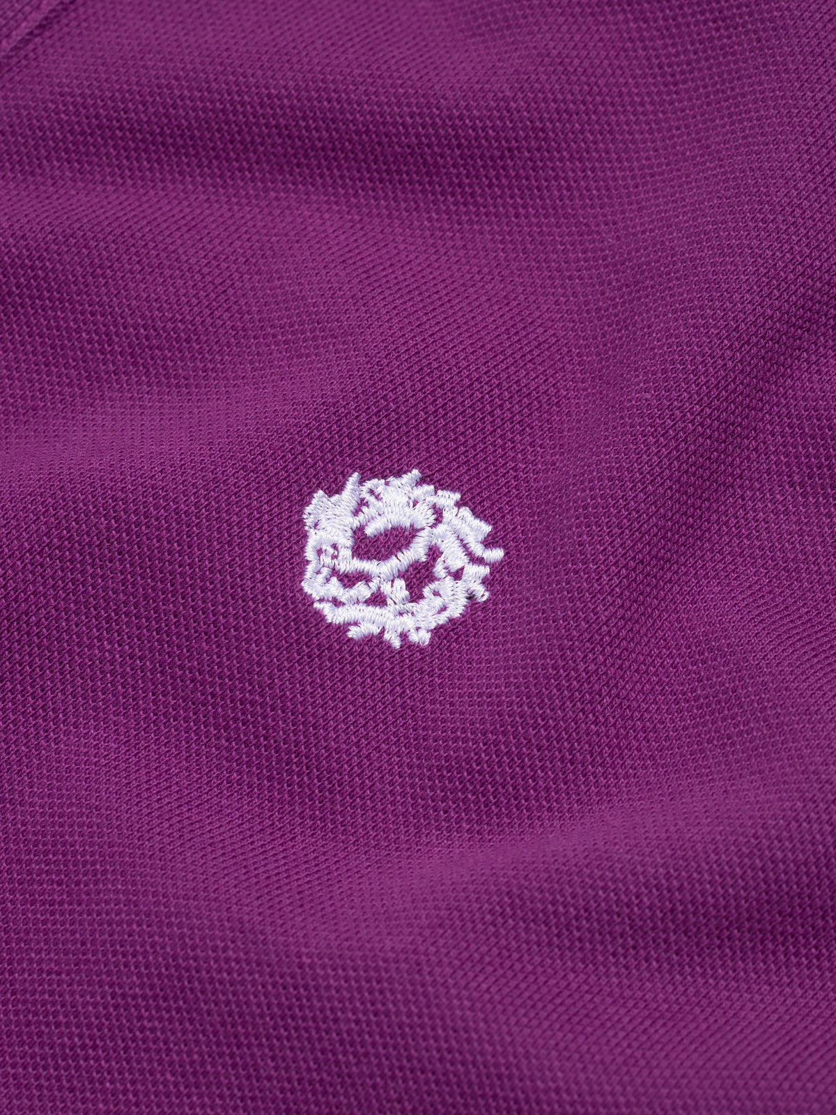 Denim Tears Peace Wreath Polo Purple