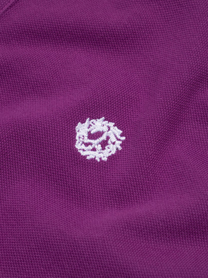 Denim Tears Peace Wreath Polo Purple