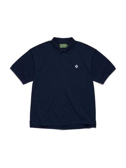 Denim Tears Wreath Polo Navy