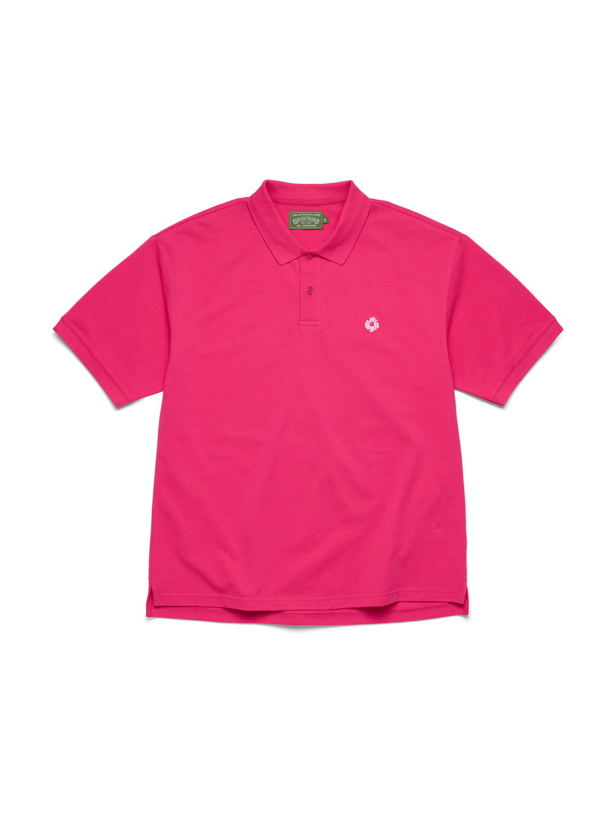 Denim Tears Wreath Polo Pink