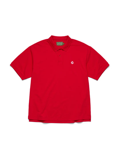 Denim Tears Wreath Polo Red