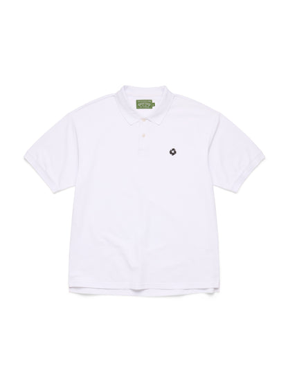 Denim Tears Wreath Polo White