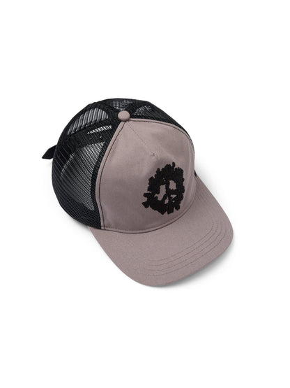 Denim Tears Peace Wreath Trucker Hat Tan