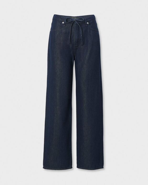 Rag & Bone Phoebe Drawstring Wide-Leg Jean