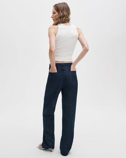 Rag & Bone Phoebe Drawstring Wide-Leg Jean