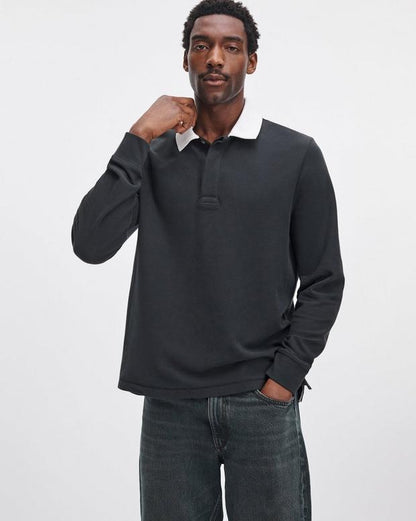 Rag & Bone Piqué Rugby Polo