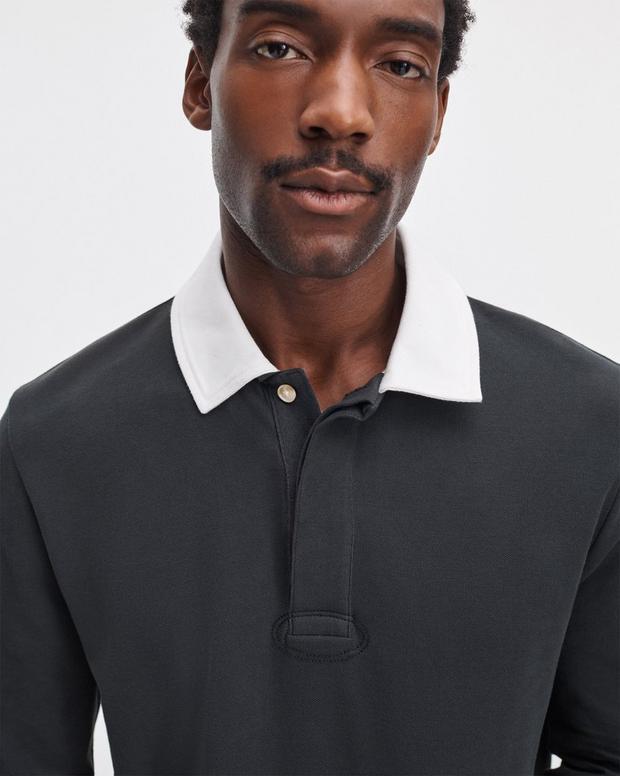 Rag & Bone Piqué Rugby Polo