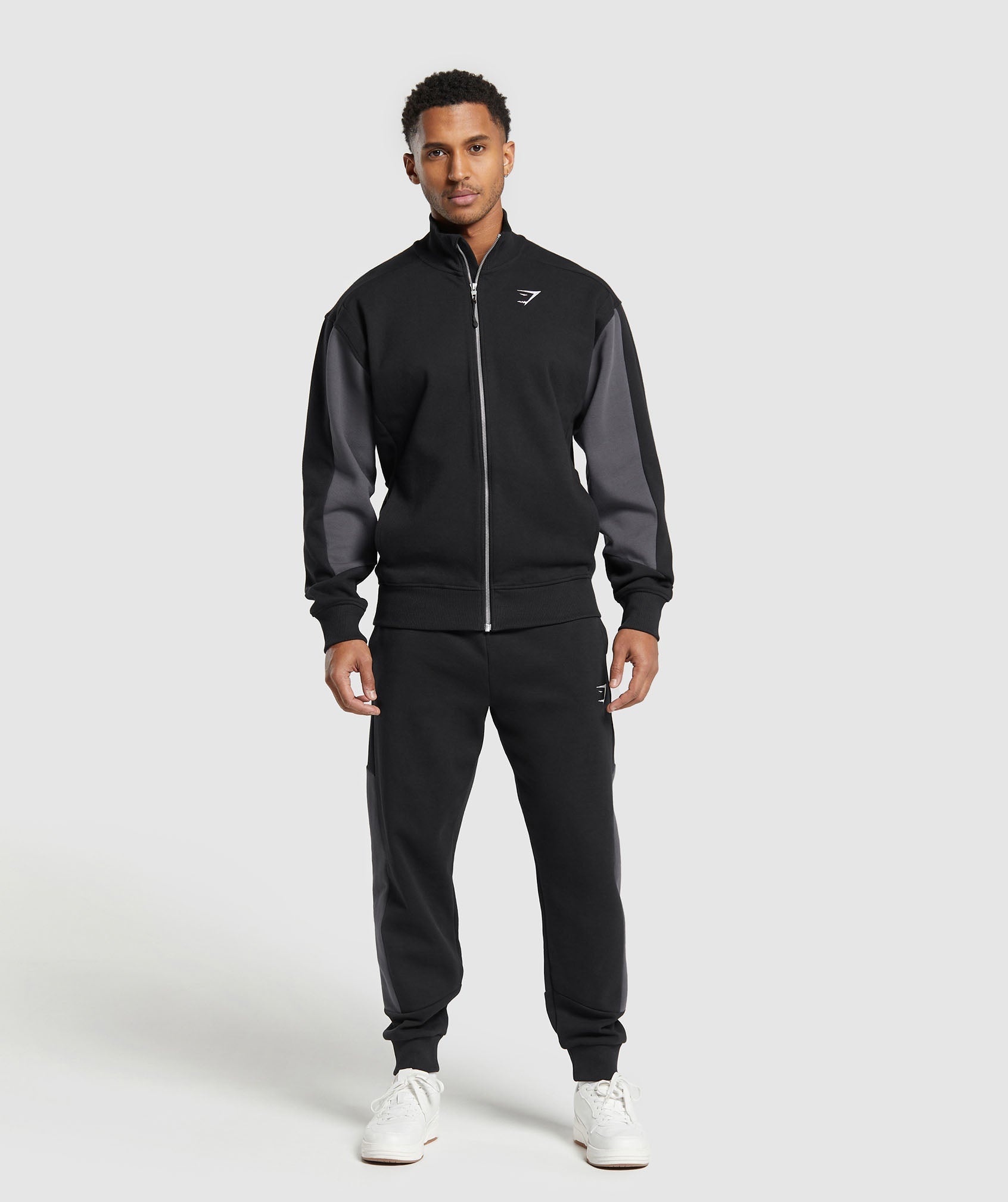 Gymshark Pique Track Jacket Black