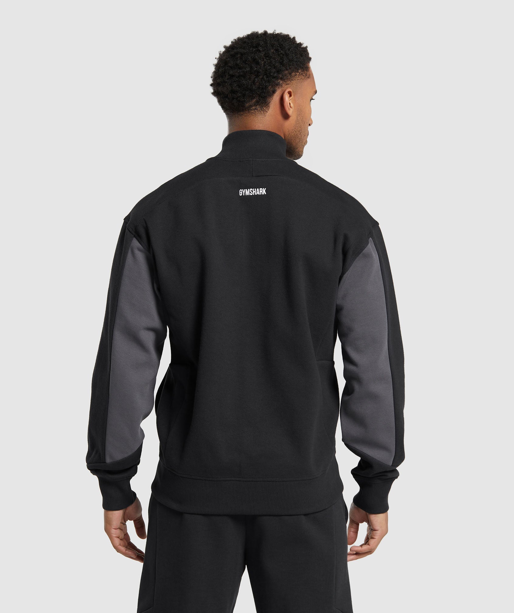 Gymshark Pique Track Jacket Black