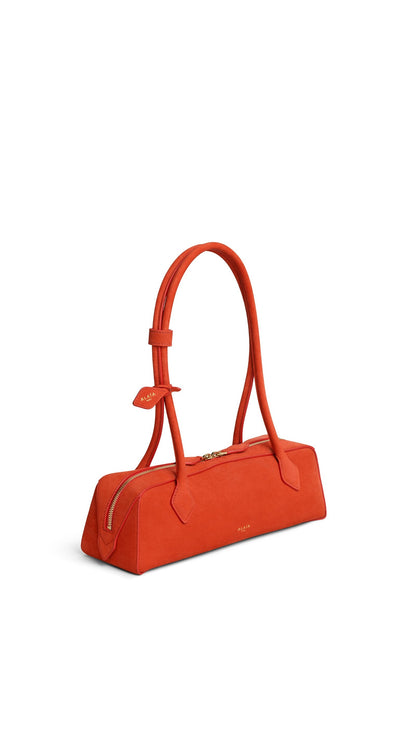 Alaïa Le Teckel Medium Bag In Nubuck