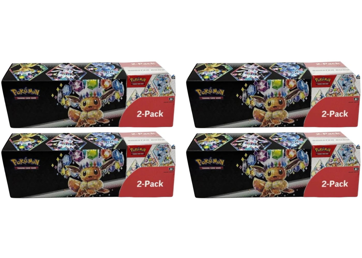 Pokemon Prismatic Evolutions Surprise Box (Sam'S Club Exclusive) Booster Bundle 2 Pack 4X Lot