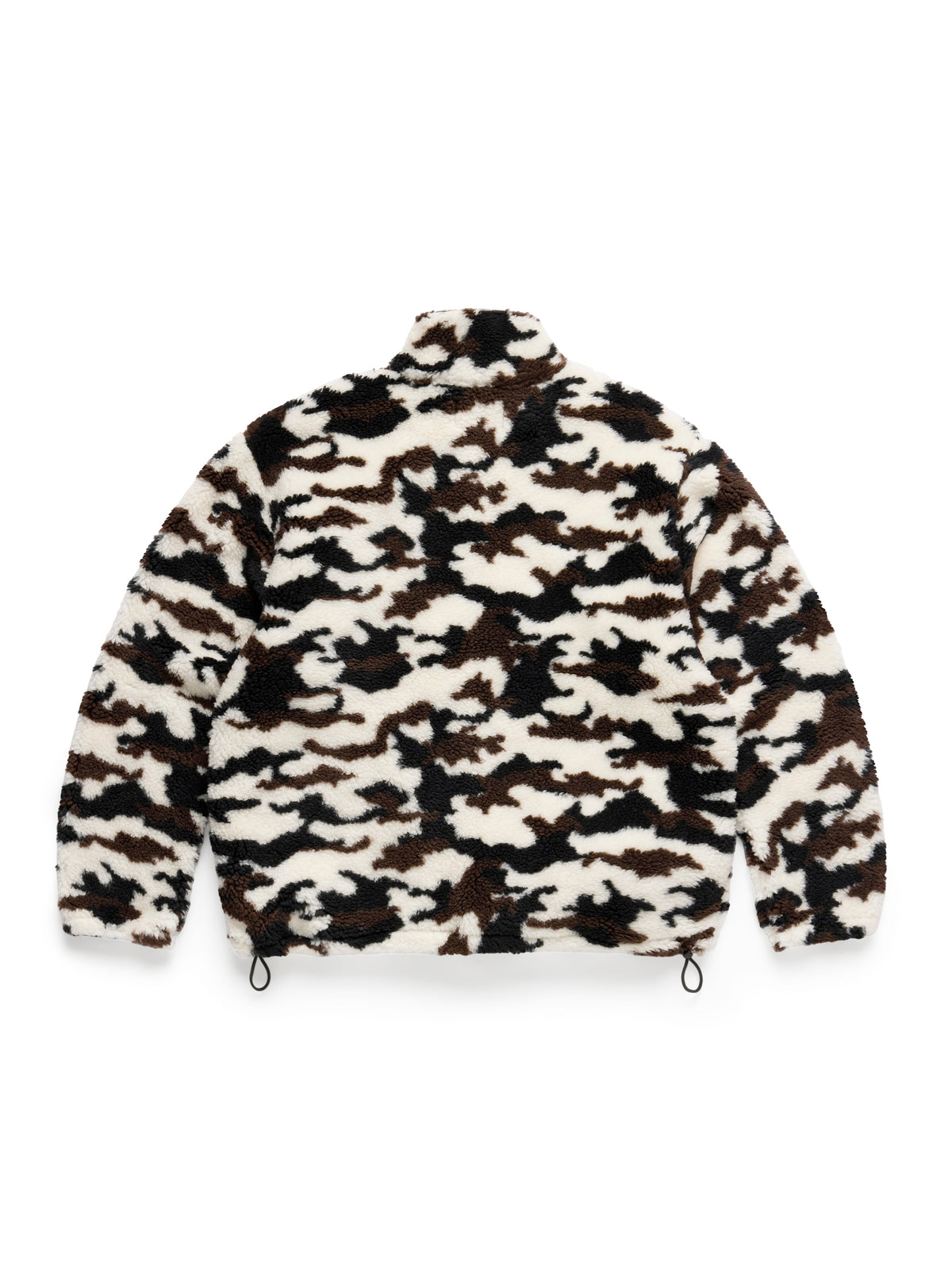 Denim Tears Polar Fleece Quarter Zip Jacket Snow Camo