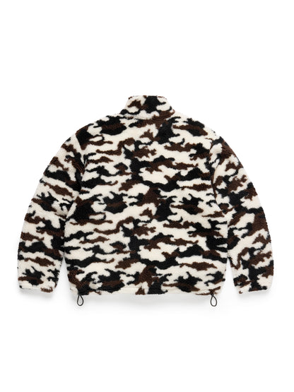 Denim Tears Polar Fleece Quarter Zip Jacket Snow Camo