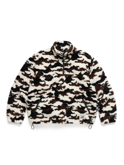 Denim Tears Polar Fleece Quarter Zip Jacket Snow Camo