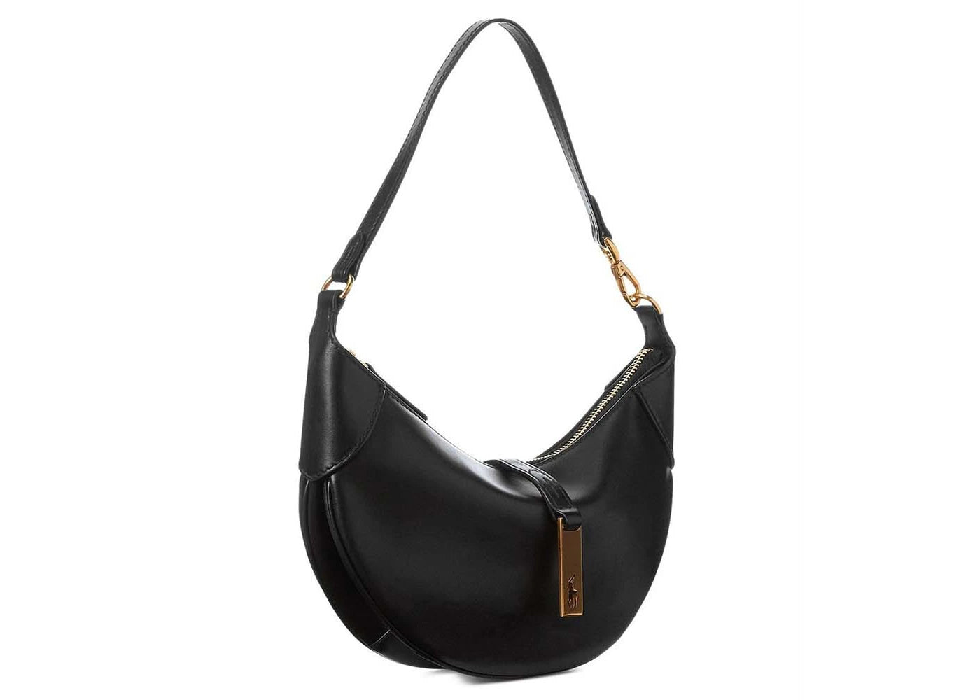 Polo Ralph Lauren Small Leather Bag Black