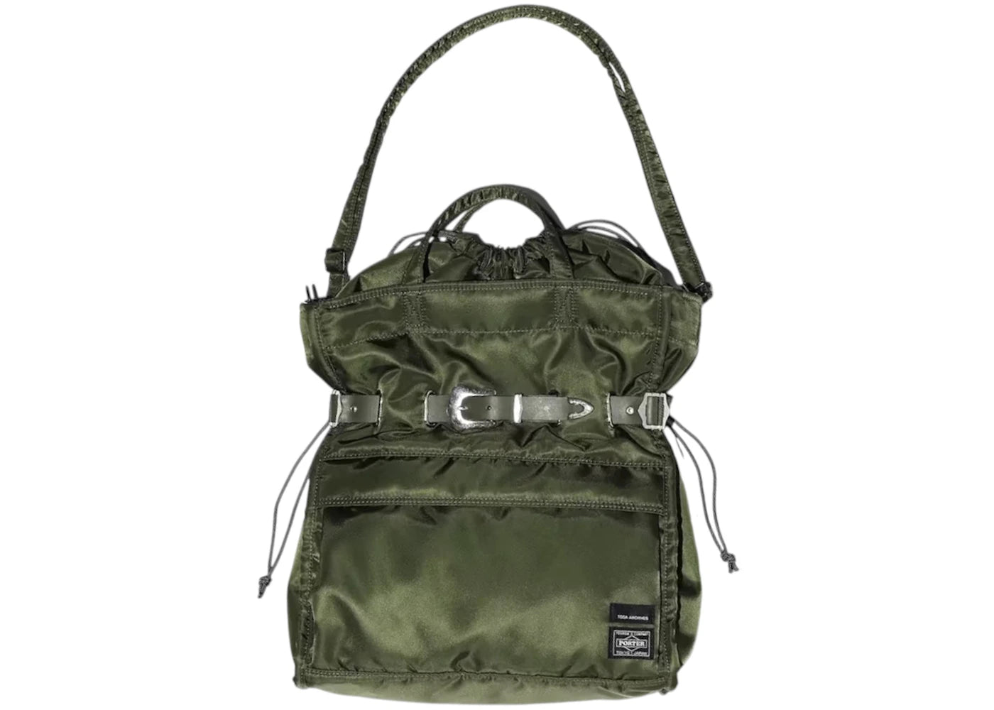 Porter X Toga Shoulder Tote Bag Khaki
