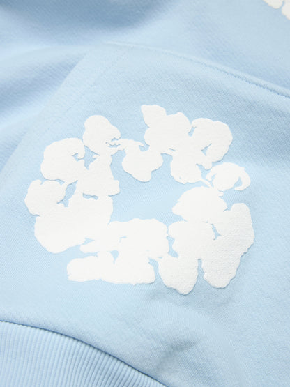 Denim Tears Cotton Wreath Hoodie Powder Blue