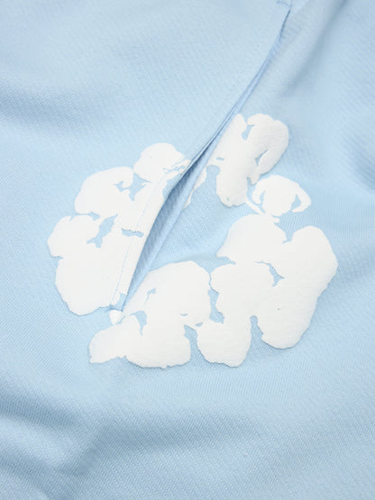 Denim Tears Cotton Wreath Sweatpants Powder Blue