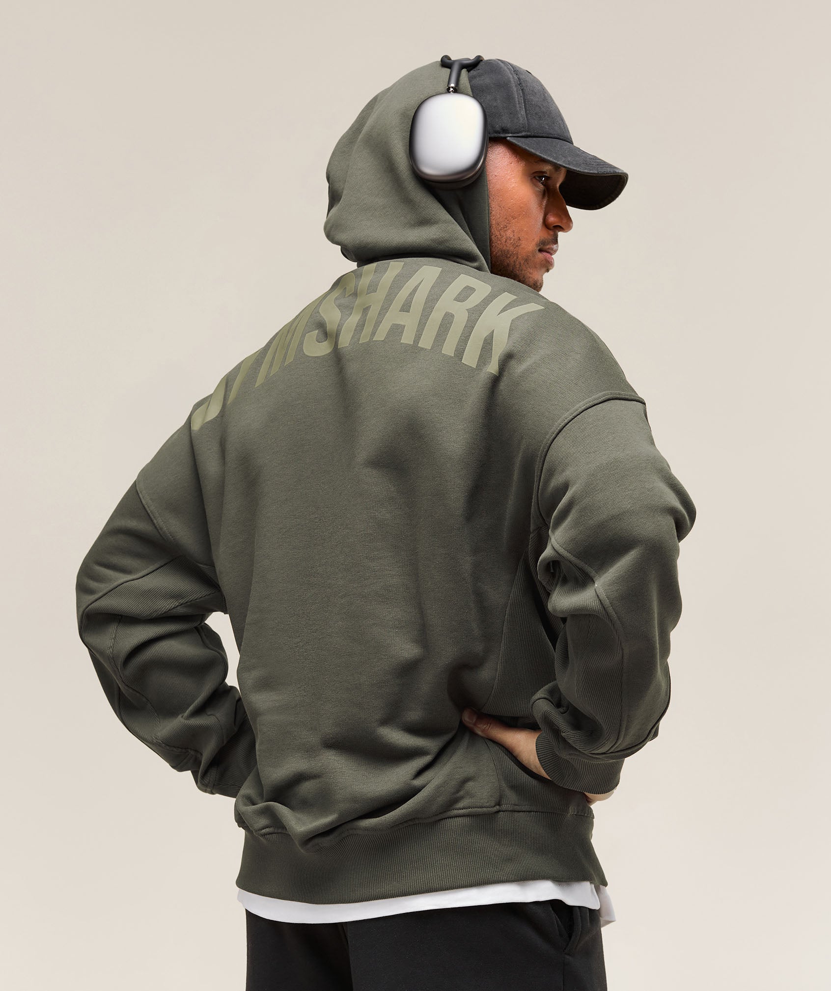 Gymshark Power Hoodie Strength Green