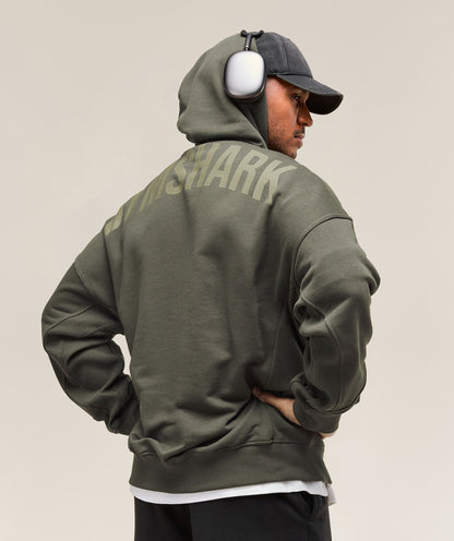 Gymshark Power Hoodie Strength Green
