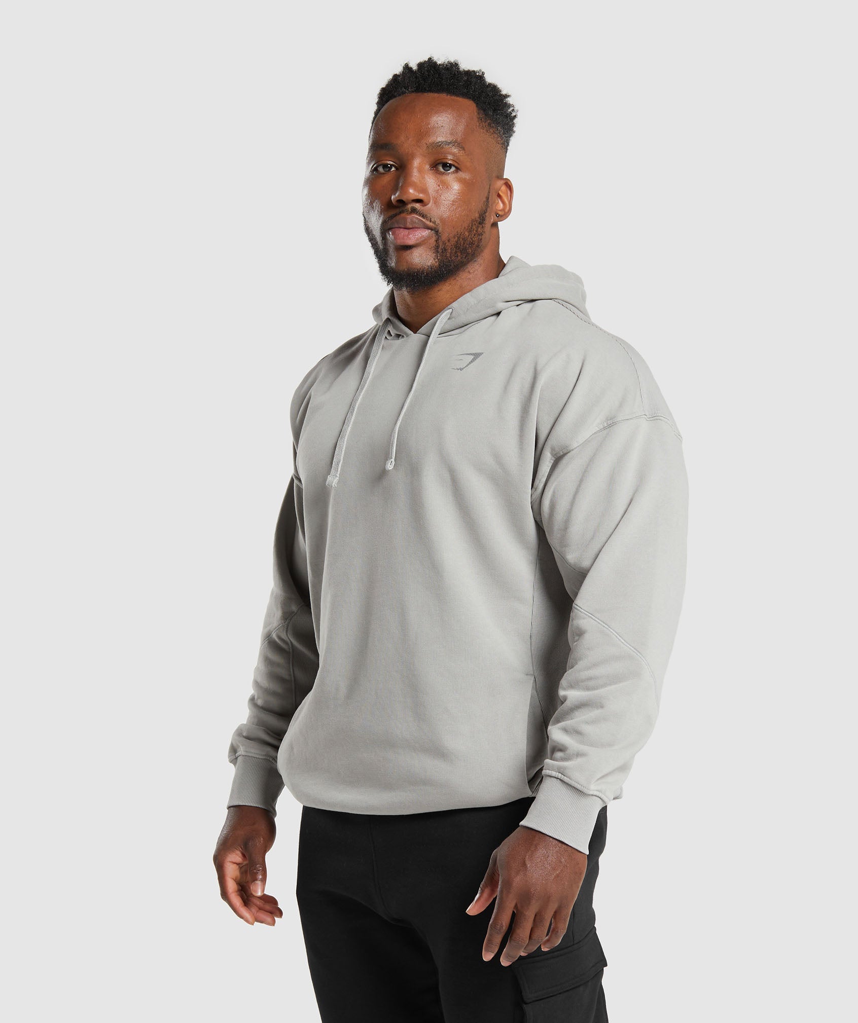 Gymshark Power Washed Hoodie Smokey Grey
