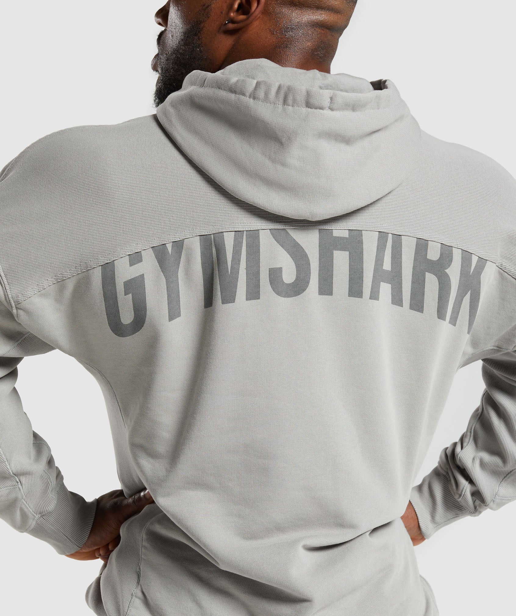 Gymshark Power Washed Hoodie Smokey Grey