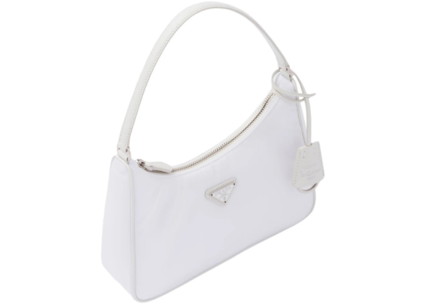 prada 2005 mini sac white