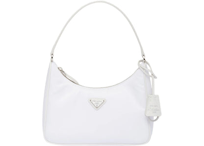 prada 2005 mini sac white