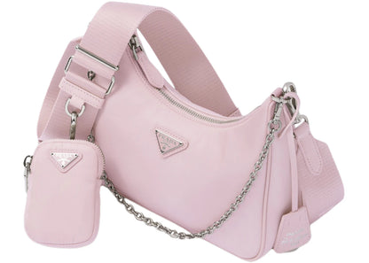 Prada 2005 Shoulder Bag Alabaster Pink