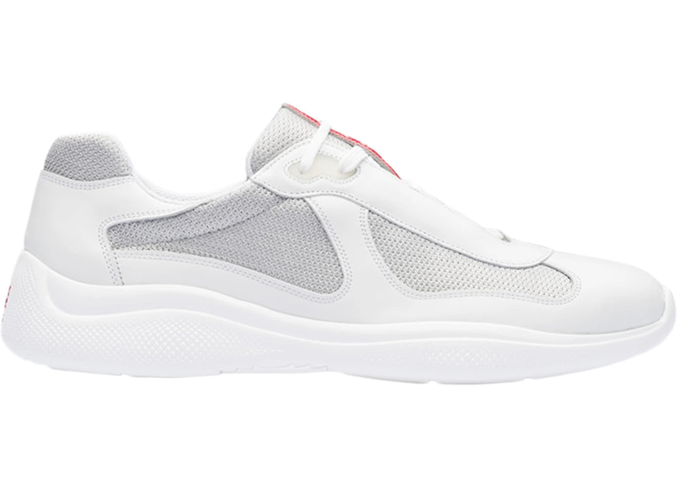 Prada Americas Cup White Silver