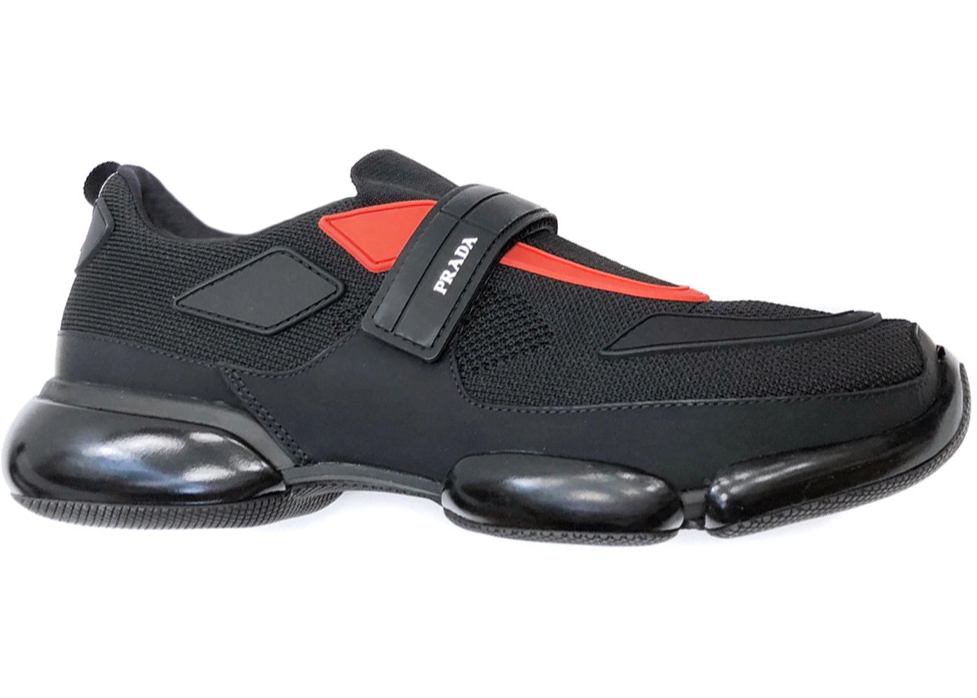 Prada Cloudbust Sneakers Black Mandarin