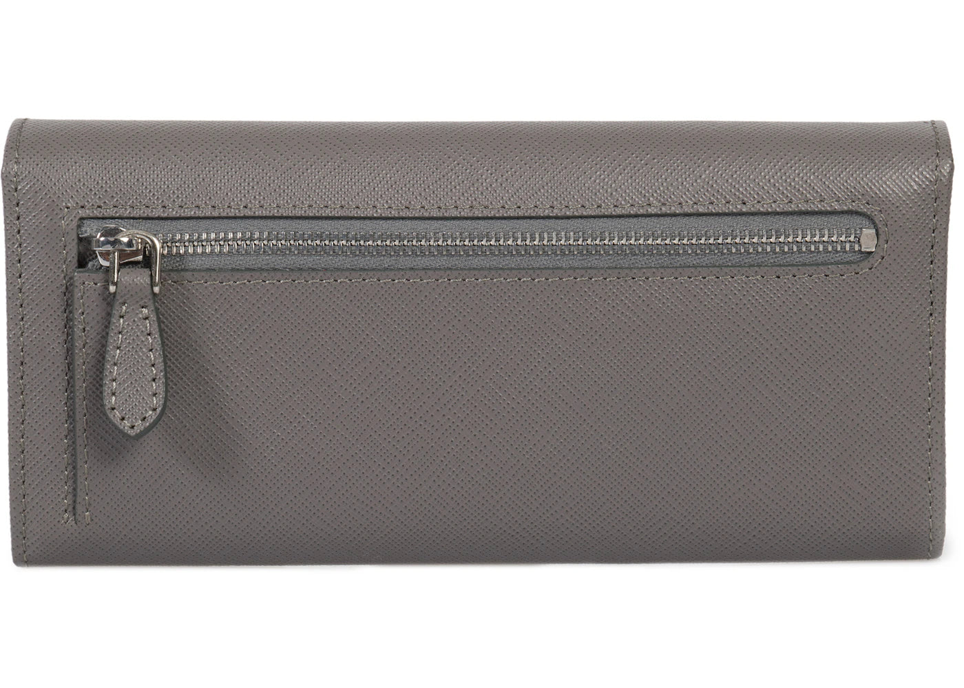 Prada Continental Wallet Saffiano Leather Marmo